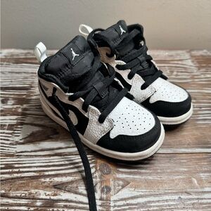 Jordan Black and White High-Tops
